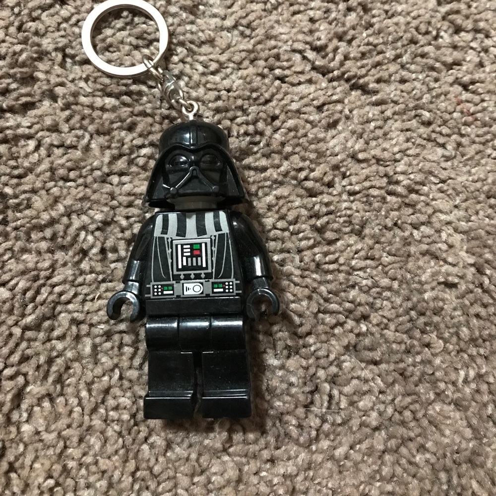LEGO darth Vader keychain flashlight